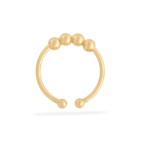 Der Chill-Ring: Gold | Angstring (Größe 48 bis 64)