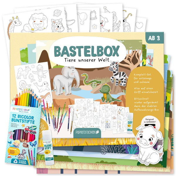 Bastelbox - Tiere unserer Welt