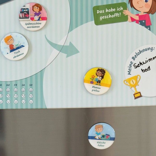 Motivations-Magnet-Erweiterungs-Set "Kleine Helfer"