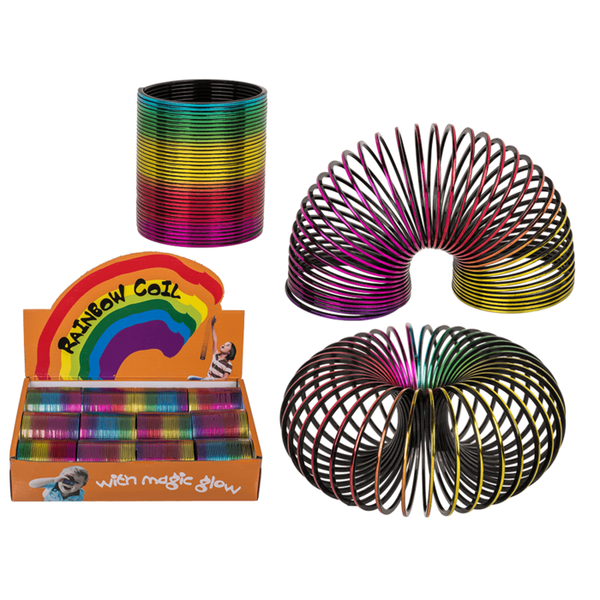 Rainbow magic glow Spring | Regenbogen Treppenfeder