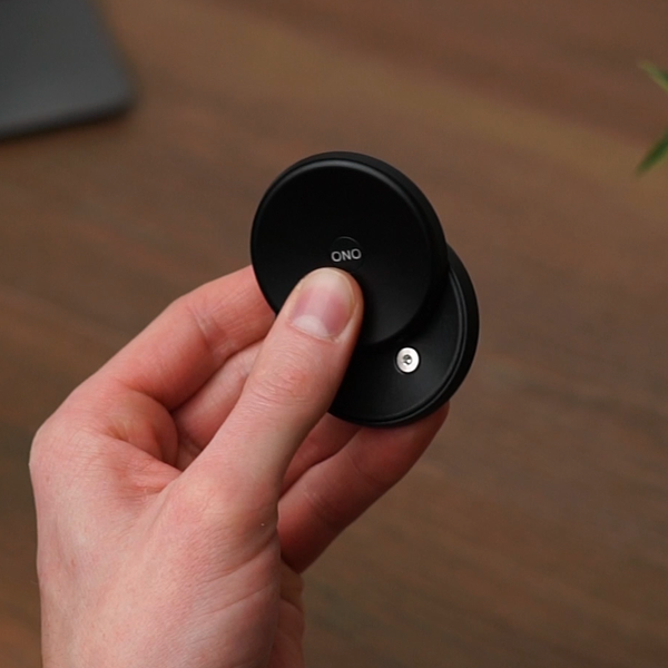 ONO Slider Aluminium: Schwarz