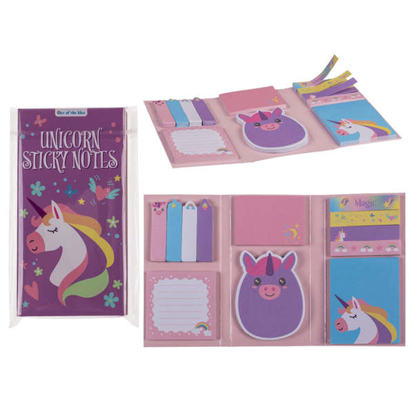 Notizzettel Einhorn Set