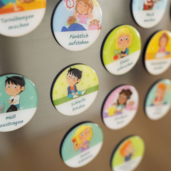 Motivations-Magnet-Erweiterungs-Set "Kreativ & selbstständig"