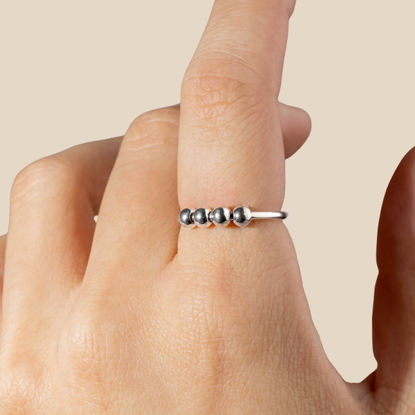 Der Chill Ring Homme: Silber | Angstring (Größe 60 bis 72)