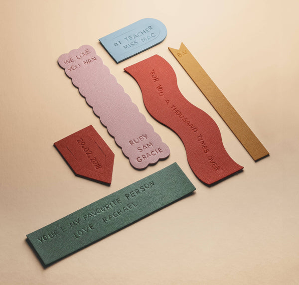 Personalised Bookmarks Kit | Lesezeichen selbst prägen DIY