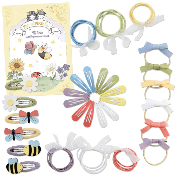 Haarschmuck-Set - Frühling