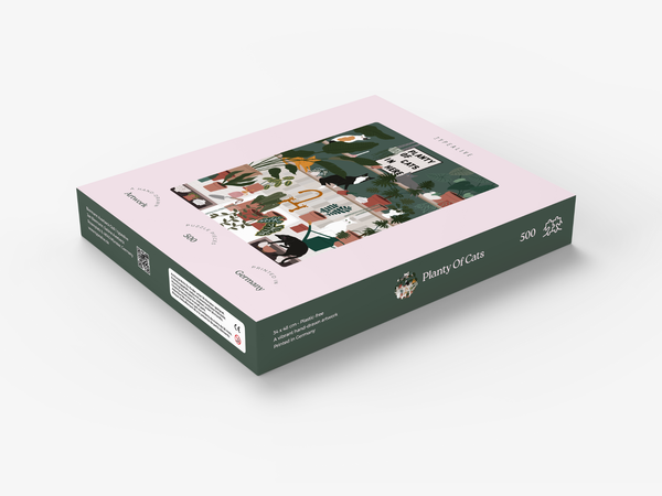 Puzzle / Planty Of Cats (500 Teile)