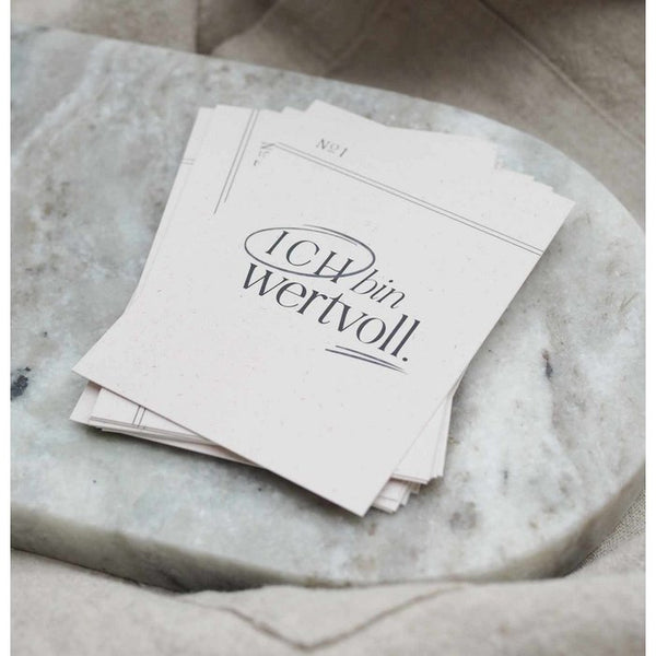 Affirmationskarten Set | 15 Mutmacher