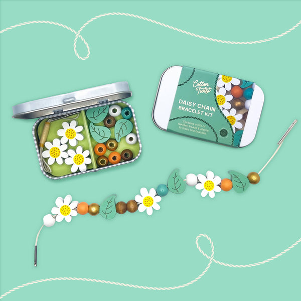 Daisy Chain Bracelets Kit | DIY Gänseblümchen-Armband