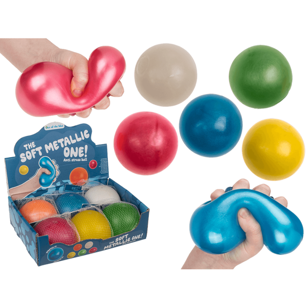 XL Anti-Stress-Ball Metallic