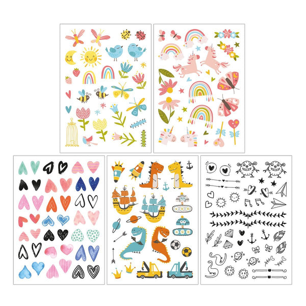 Kindertattoo Set - Du & Ich - Temporary Tattoos