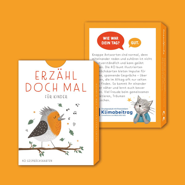 Erzähl doch mal | Gesprächskarten für Kinder