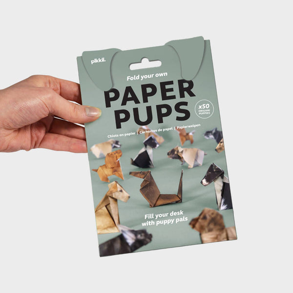 Papierwelpen Origami DIY-Set | PAPER PUPS
