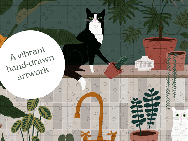 Puzzle / Planty Of Cats (500 Teile)