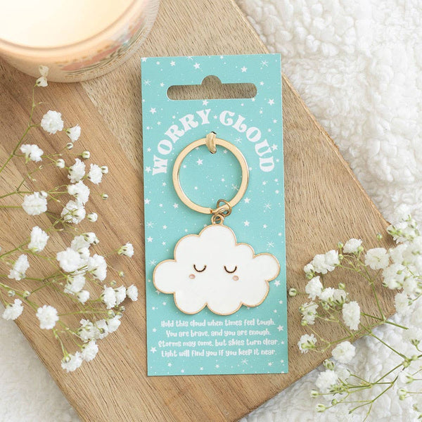Schlüsselanhänger Worry Cloud | Sorgenwolke