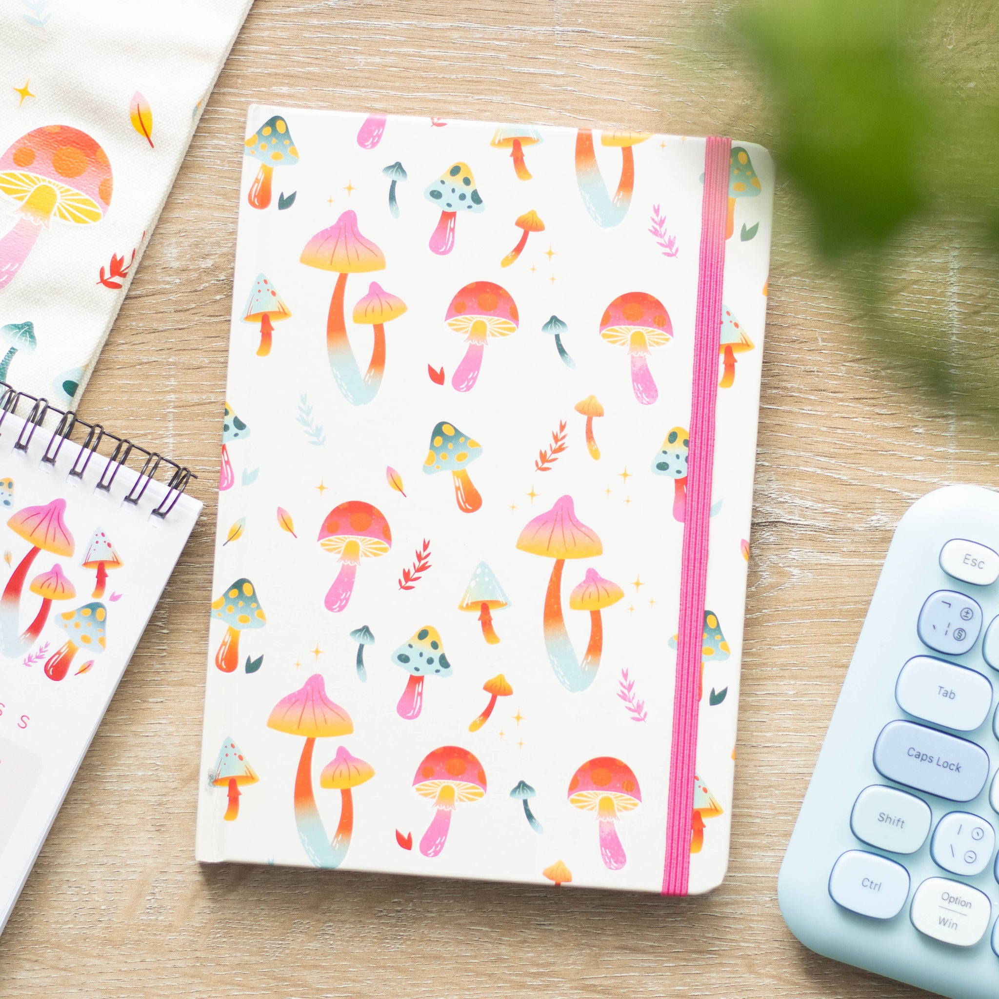Funky Fungi Notizbuch A5 | Mushroom Print