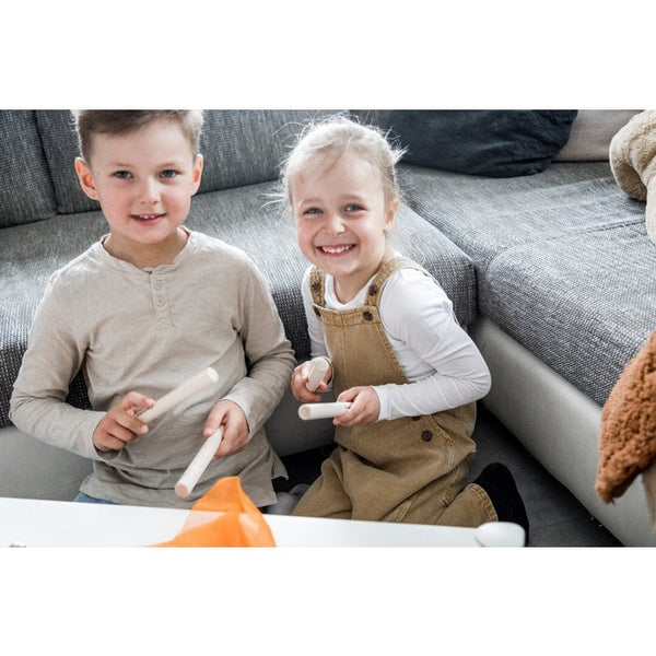 Klanghölzer | aus regionalem Holz | Klangspielzeug und Kinderinstrument | Klangstäbe als Musikinstrumente ab 1 Jahr | 100% Made in Germany
