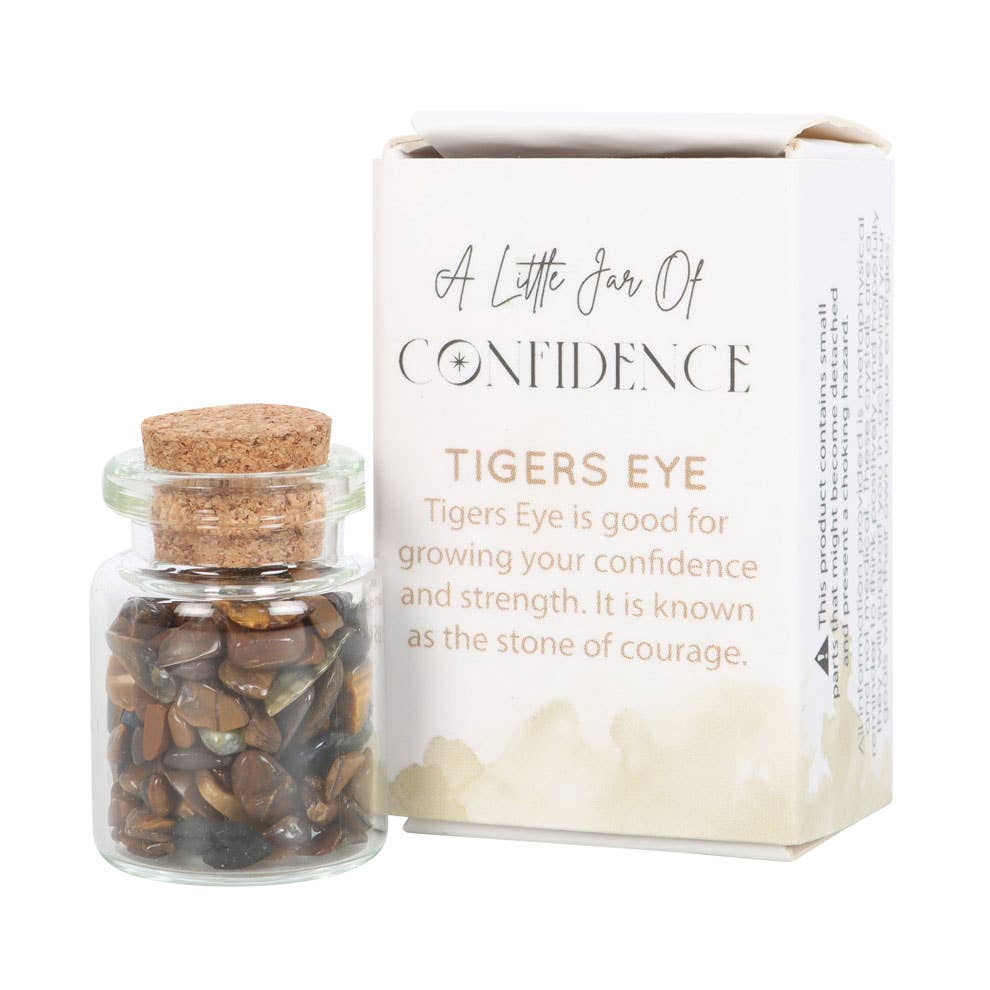 Little Jar of CONFIDENCE | Tigerauge Glücksglas