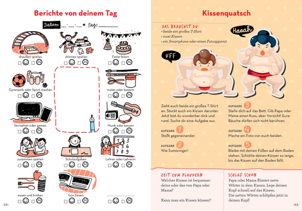 Schlaf Plauderei - Tagebuch (4-7 Jahre)