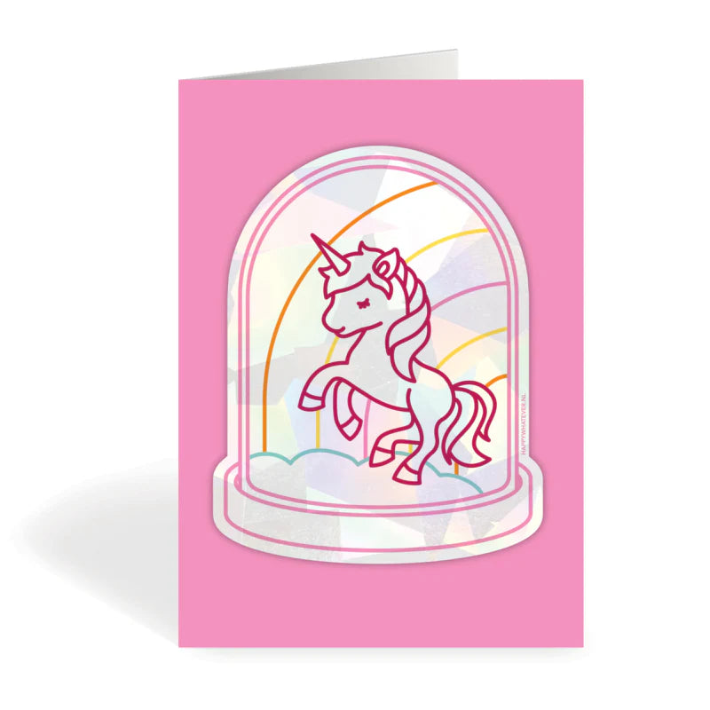 Fenstersticker Prisma UNICORN Rainbow Maker - Einhorn