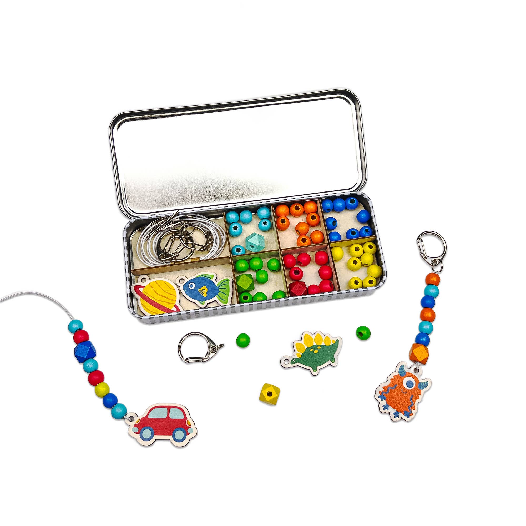 Allsorts Keyring making kit | DIY Schlüsselanhänger