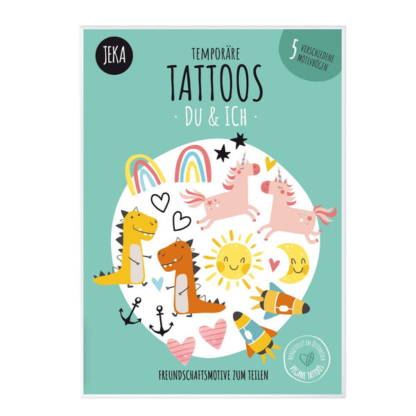 Kindertattoo Set - Du & Ich - Temporary Tattoos