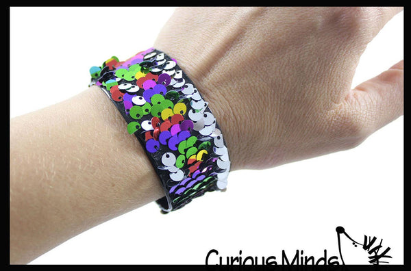 Schnapparmband mit Wendepailetten