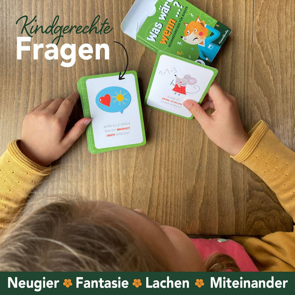 Was wäre wenn ...? Kartenspiel | Gedankenreisen für Kinder