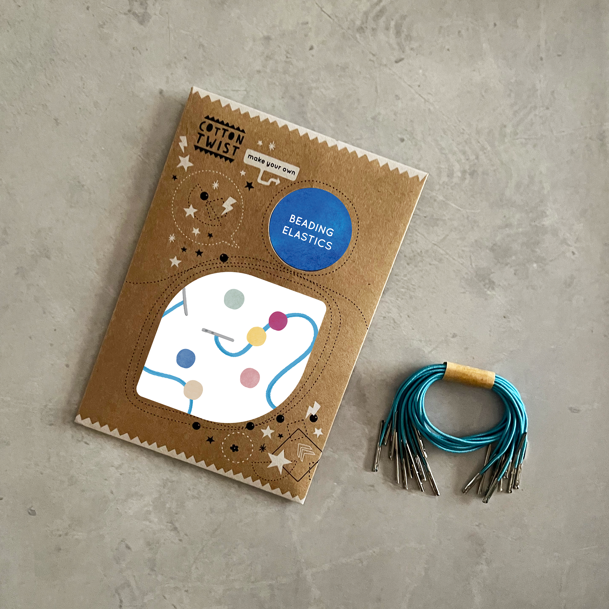 Beading Elastics | 10 Gummibänder zum Armband-Fädeln