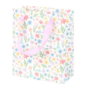 Geschenktragetasche Frühlingsblumen - mittel (23 cm)