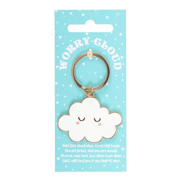 Schlüsselanhänger Worry Cloud | Sorgenwolke