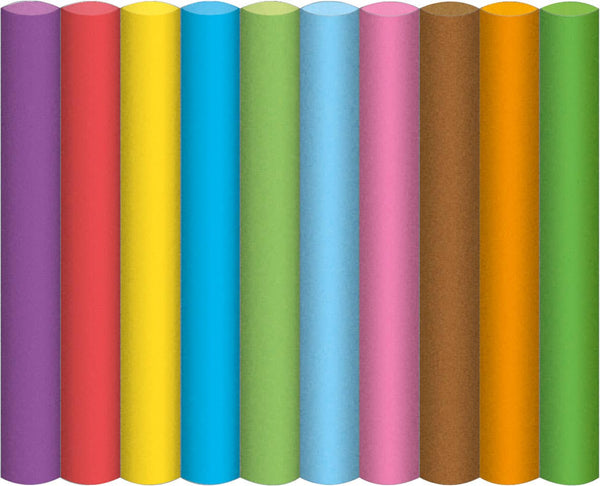 Kreide, Bunt - 10Er Blisterschachtel