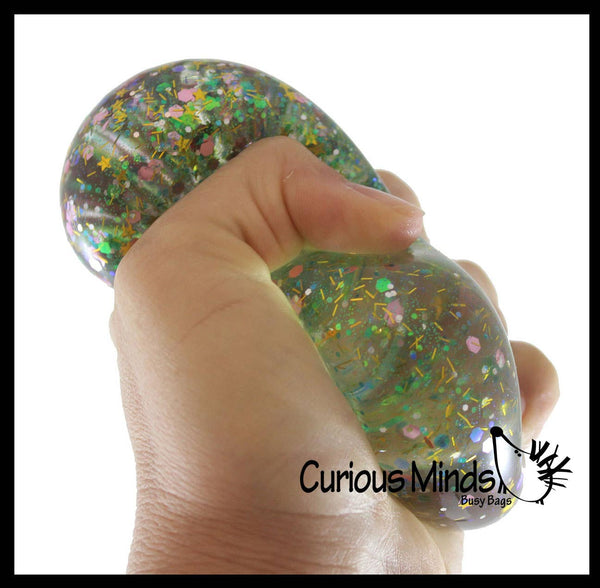 Sparkle Shimmer Sugar Ball - klebriger Glitzer Stressball