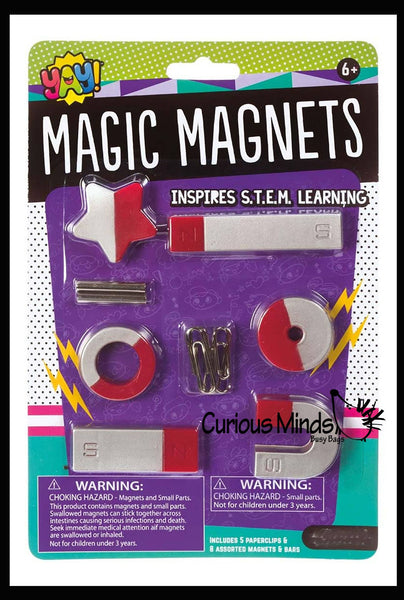 Magnet-Spielzeugset — Verschiedene Magnete — Magnetism Science Toy