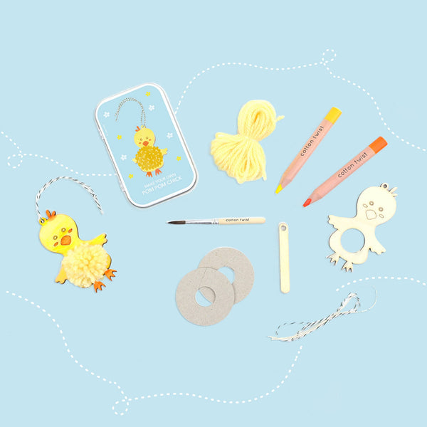Make Your Own Pom Pom Chick