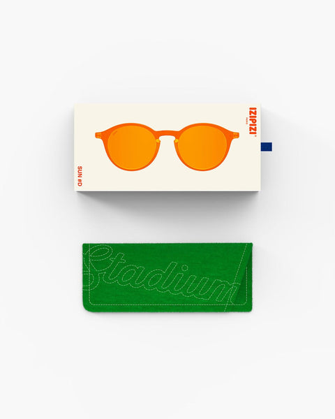 IZIPIZI Sonnenbrille SUN #D Orange Smash | sunglasses adult unisex