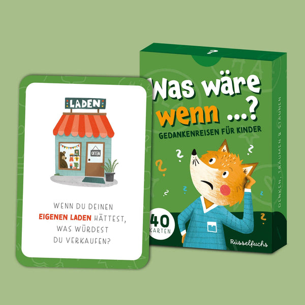 Was wäre wenn ...? Kartenspiel | Gedankenreisen für Kinder