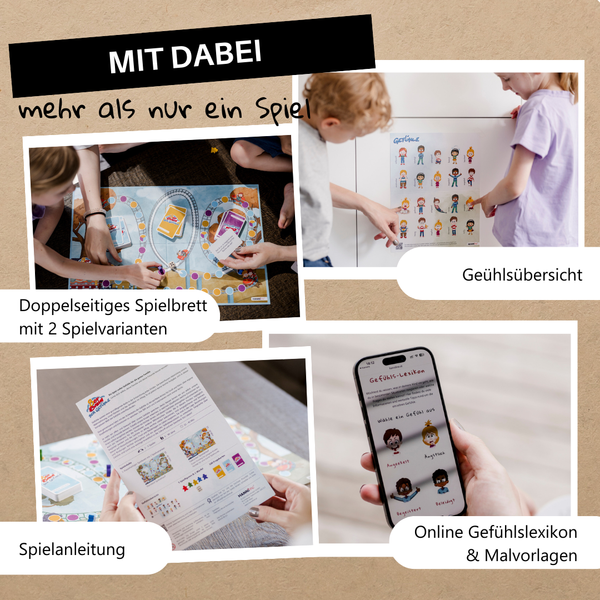 Achterbahn der Gefühle - das Familienspiel