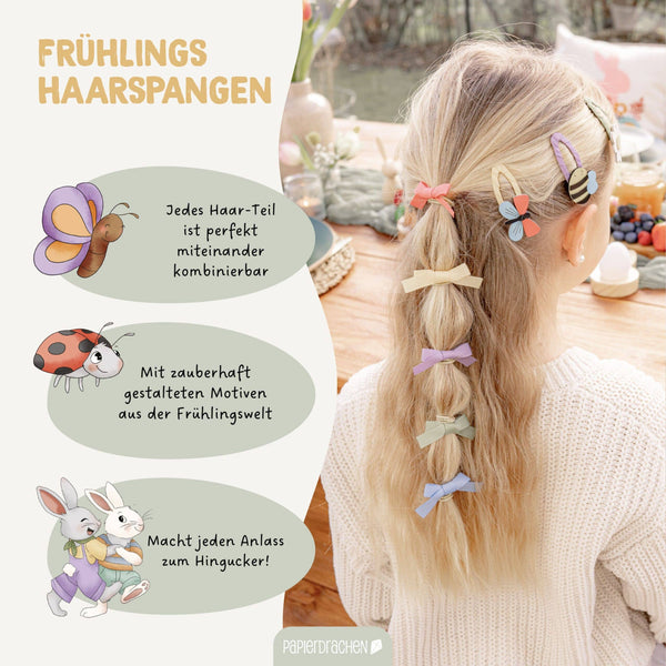 Haarschmuck-Set - Frühling