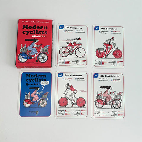 Modern Cyclists | Fahrrad Quartett