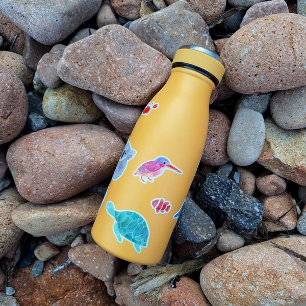 Spülmaschinenfeste Sticker *Wilde Tiere* | Frau Ottilie