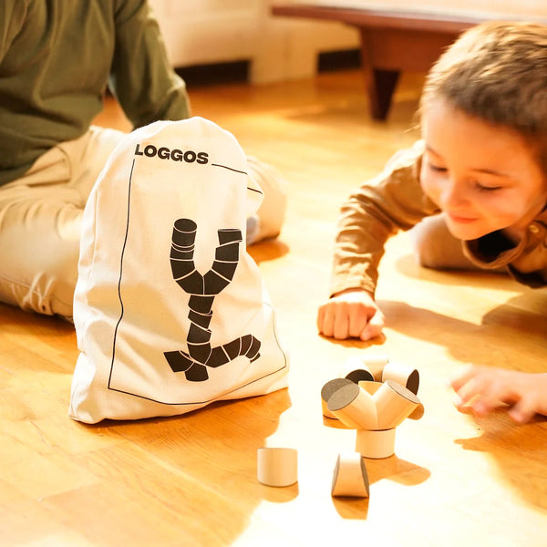 Loggos Bausteine XL Set (75 Teile / Buche)