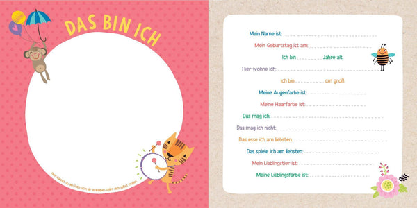 Ab heute bin ich ein Schulkind! Erinnerungsalbum