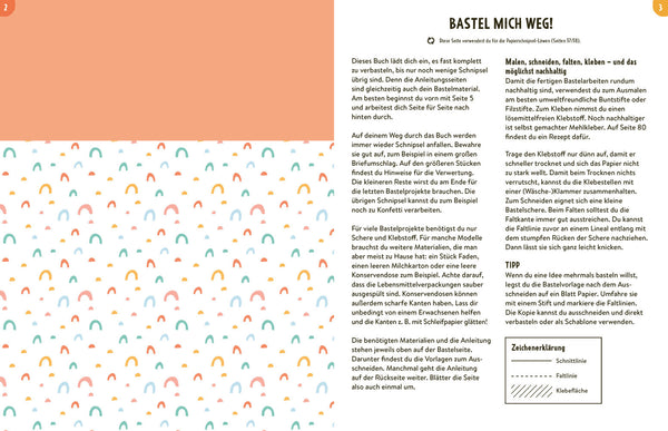 Bastel mich weg! Bastelbuch für Kinder ab 6 Jahren