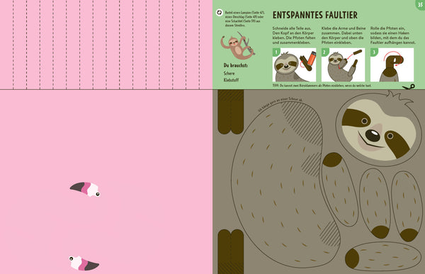 Bastel mich weg! Bastelbuch für Kinder ab 6 Jahren