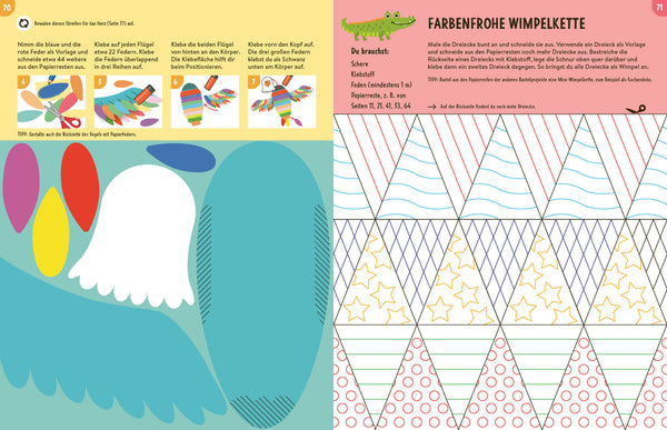 Bastel mich weg! Bastelbuch für Kinder ab 6 Jahren