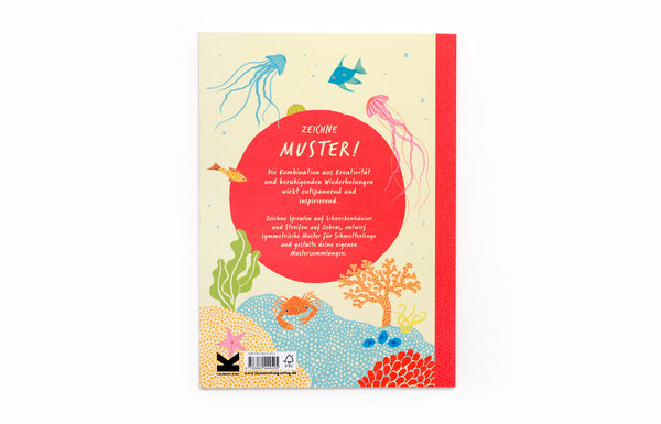 Zeichne wie die Natur. MUSTER (Beruhigendes Kunst-Activity-Buch)