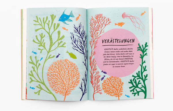 Zeichne wie die Natur. MUSTER (Beruhigendes Kunst-Activity-Buch)