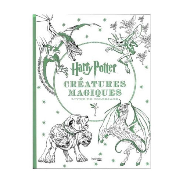 Malbuch Harry Potter | Magische Kreaturen LIVRE DE COLORIAGE