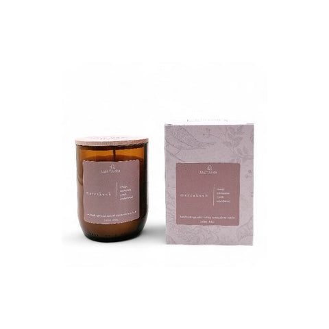 Marrakesch Große Rapswachskerze 250ml | Hautsinn